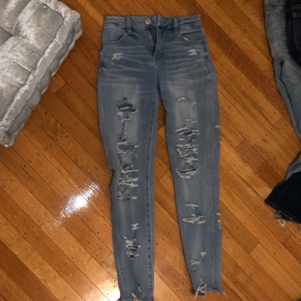 jeans(high waisted)